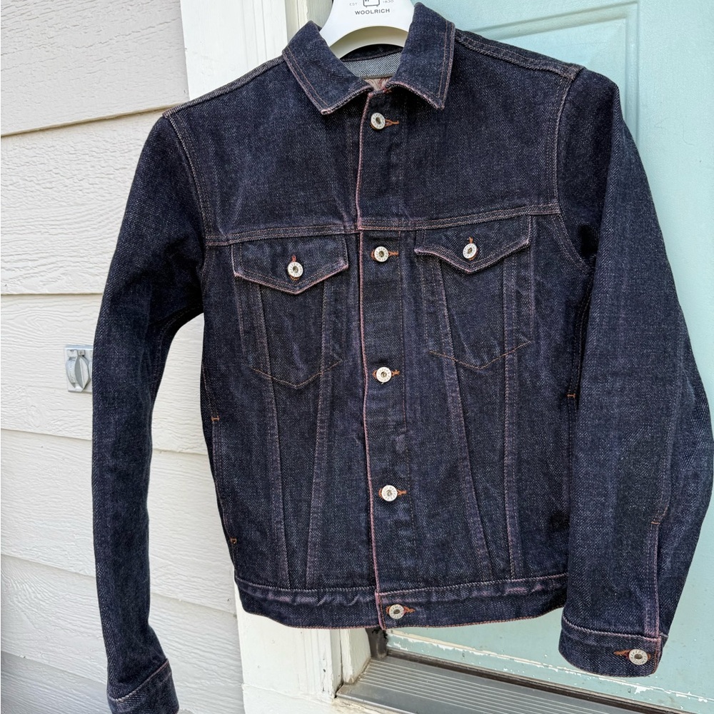 Naked & Famous Elephant 13 red core 21oz
heavyweight Jacket